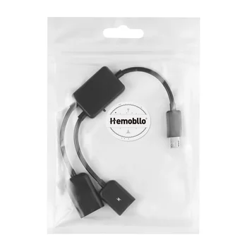 Hemobllo USB Adapteris su Maitinimo Įkrovimo OTG Host Kabelis Laido Adapteris, skirtas išmanųjį Telefoną, Planšetinį kompiuterį