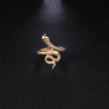 9pcs/Set Naujas Gyvatės formos Karka Žiedų Rinkinys Moterims senovinių monetų Geometrinis Piršto Žiedai Lady Vestuvių Papuošalai