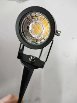 Atnaujinti LED Lauko Prožektorius Mini Vejos Lemputė 12V 110V Landšafto Apšvietimo Šiltai Balta IP65 Vandeniui Sodas Šviesos Sodo Kelias