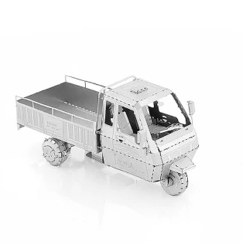 Pedicab 3D Metalo Galvosūkiai Triračiai Automobiliai, Transporto priemonės Modelis Rinkiniai pjovimas Lazeriu Surinkti Jigsaw Suaugusiųjų Dovanos, Žaislai vaikams, Švietimo Kolekcija