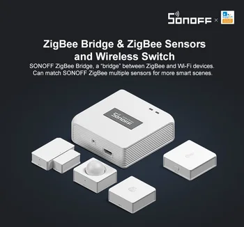 SONOFF SNZB-01 - Zigbee Bevielio ryšio Pažangus Sensorius Jungiklis 