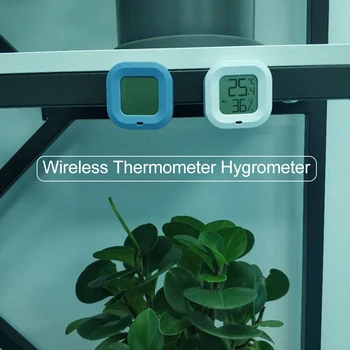 Bluetooth 5.0 Namų Šiltnamio Efektą Sukeliančių Jutiklis Vaiko Kambarys Patalpų Skaitmeninis Ekranas, Smart Alert Belaidis Termometras Su Drėgmėmačiu Alarm Funkcija
