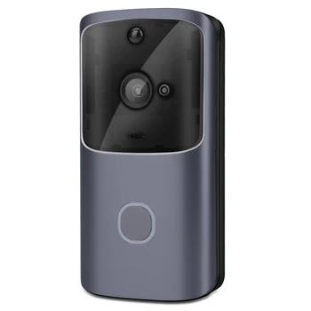Belaidžiu Smart Doorbell Kamera, WiFi Vizualinio Vaizdo Telefonas Durų Bell Dviejų krypčių Garso ir Vaizdo Doorbell Paramos Infraraudonųjų spindulių Naktinio matymo