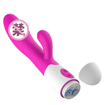 G-taško Dildo Vibratorius Moterims Makšties Analinio Sekso Žaislus Triušis Vibratoriai Massager Moterų Masturbator Sekso žaislas, skirtas Suaugusiųjų 30 Vibracijos