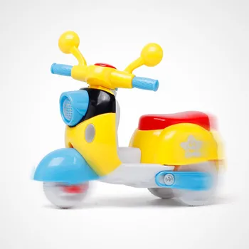Mini Motociklo Žaislas Traukti Atgal Diecasting Motociklo Ankstyvojo Ugdymo Švietimo Žaislas Įdomus Animaciją Kūrybos Inercijos Motociklo 1pc