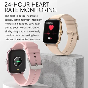 Y20 Smart Watch Vyrai Moterys Visiškai Jutiklinis Ekranas Smartwatch IPX7 atsparus Vandeniui Kraujo Spaudimą, Širdies ritmą Fitness Tracker Sporto Žiūrėti NAUJAS