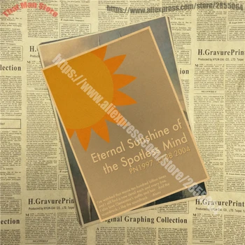 Naujas Eternal Sunshine of the Spotless Mind plakatas Klasikinis filmas vintage retro Plakato kraft popieriaus siena lipdukas