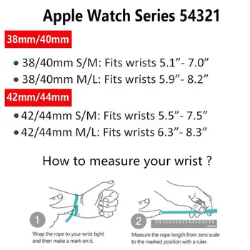 Magnetinės Kilpos Diržas, Apple watch Band 42 mm 38mm 42mm Nerūdijančio plieno Metalo diržo correa apyrankę iWatch 3 4 5 se 6 40mm 44mm