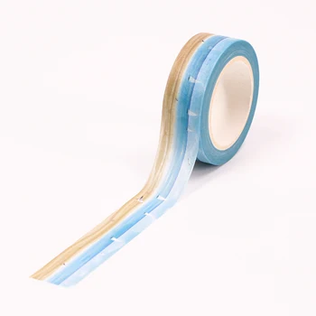 Naujas 1PC 15mm*10m Buriavimo jūroje Atostogų Dekoratyvinis Washi Tape Scrapbooking Izoliacine Juosta kanceliarinių prekių dizaineris kaukė washi tape