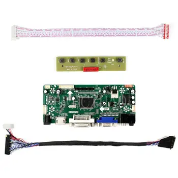 Naujas M. NT68676 Rinkinys M101NWT2 R0 R1 R2 R3 R4 1024X600 HDMI+VGA+DVI+Audio LCD LED Ekrano Kontrolės vairuotojas Valdybos skydelis