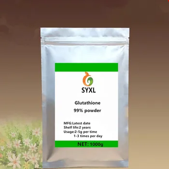 500g-1000g ISO Glutationo (GSH) 99% milteliai, L-glutationo Maisto kokybės odos balinimo raukšlių, anti-oksidacijos nemokamas pristatymas