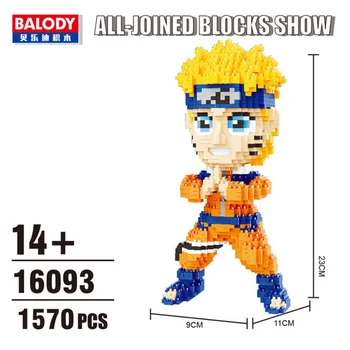 Sasuke Kakashi Diamond Mini Blokai Japonų Anime Pav Animacinių Filmų Modelis Statybinės Plytos 16160 Žaislai Vaikams Dovanos Vaikams Berniukas