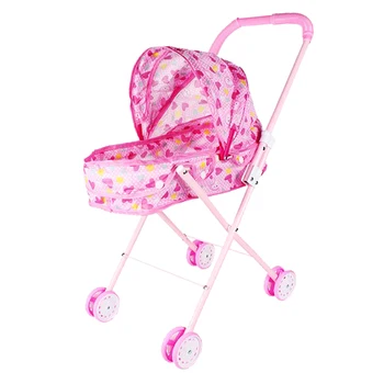 Baby Pink Stumti, Krepšelis Nešiojamų Vežimėliai Lėlės Vežimėlio Priedai, Vaikų Žaislai