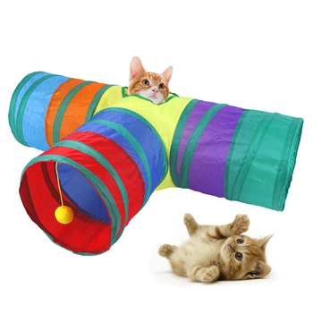 21 Vnt Kačių Žaislai Interaktyvių Priedų Rinkinys Vaivorykštė Tunelio Funny Cat Stick Žiedas Kamuolys Pelių, Naminių Gyvūnų Reikmenys Katė Gydyti Žaislų Rinkinys