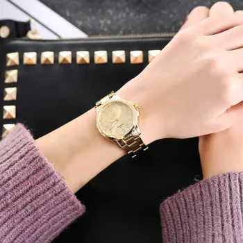 Moterų Mados Nerūdijančio Plieno Juosta Kvarcinis Analoginis Turas Riešo Žiūrėti Laikrodžiai Moterims Ciferblatas Laikrodis, moteriški laikrodžiai женские часы