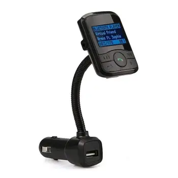 Tarptautinės Bluetooth FM Siųstuvas Car Mp3 Player Automobilio Adapteris laisvų Rankų Automobilio Imtuvas Audio Kit Radijas 