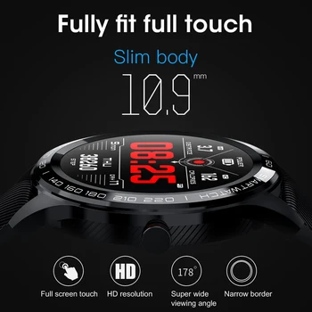 L9 smartwatch EKG Širdies ritmas Ragina Priminimas IP68 Vandeniui Žiūrėti Vyrų jutiklinių Vyrų Sportas Žiūrėti