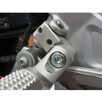 NAUJŲ Motociklų Koja Peg Keleivių Footpeg Sumažinti Komplektas Kawasaki ZZR 1100 ZZR 1200