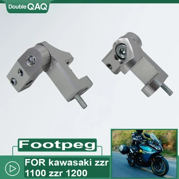 NAUJŲ Motociklų Koja Peg Keleivių Footpeg Sumažinti Komplektas Kawasaki ZZR 1100 ZZR 1200