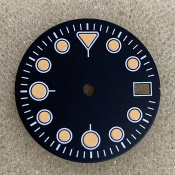 Žiūrėti Priedus 28,5 mm Dial Watch Remontas, Dalys, atsargines dalis ir Pakeitimo Žalios Šviesos už NH35/NH36 Judėjimas
