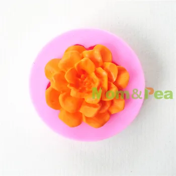 Mama&Žirnių 0680 Nemokamas Pristatymas Mažų Gėlių Formos Silikono Formos Pyragas Apdaila Minkštas Pyragas 3D Pelėsių