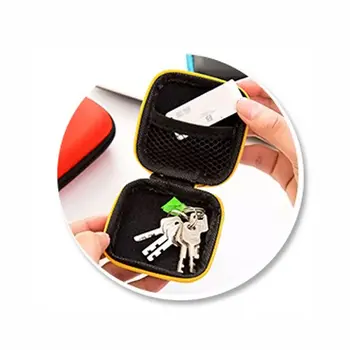 Ausinių saugojimo maišelis Mobilusis telefonas įkroviklis duomenų kabelis talpinimo ausinių maišelis Skaitmeninio saugojimo apdailos paketas