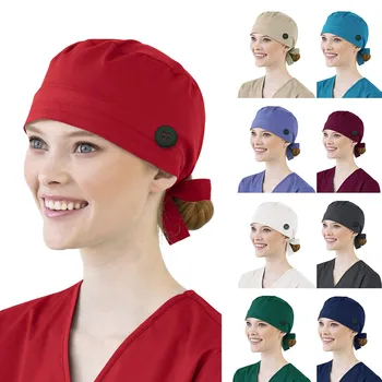 Karšta Moterų Mados Aukštos Kokybės Darbo Kepurės Pet darbo Kambarį Skrybėlių Modeliai Bžūp Moterų Ilgų Plaukų Chirurgijos Slaugos Krūmynai Bžūp #T1P