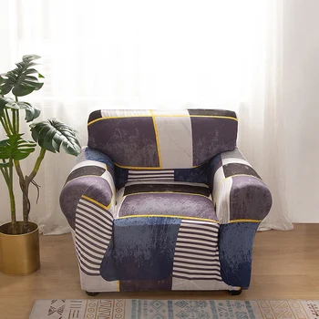 Vienos sofos apima gyvenamasis kambarys sofos raštas anti-dulkių elastinga ruožas apima kampe sofa cover fotelis slipcover