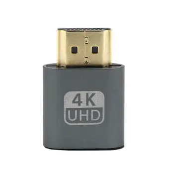 VGA, HDMI suderinamus Manekeno Plug Virtualus Ekranas Emuliatorius Adapteris DDC Edid Paramos 1920x1080P Vaizdo Kortelė BTC Kasybos Miner