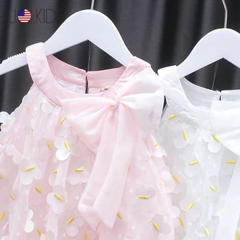 2021 vasaros nauja mergina suknelė 3-7 metų amžiaus vaikams, vaikiška mados princesė suknelės baby girl korėjos stiliaus liemenė kostiumas