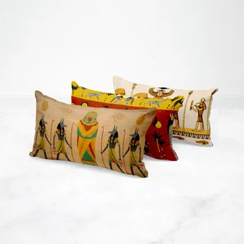Mesti Pagalvės užvalkalą Egiptas Užvalkalas Kussenhoes 30x50 Dizaineris Egipto Geltona Dekoratyvinis Miegamasis Lino Stačiakampio Pagalvėlė Padengti