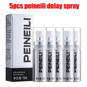 5VNT Peineili Sekso Delay Spray Vyrų Išorės Naudoti Anti Ankstyvos Ejakuliacija Pratęsti 60 Minučių Varpos Enlargment Sekso Produktai