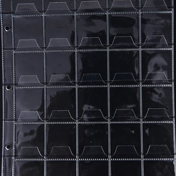 Karšto 1 Lapas 42 Kišenės Albumą Monetų Kolekciją Knygos PVC Monetos Turėtojų Surinkimą Knygos Monetų Apsaugos Albumas
