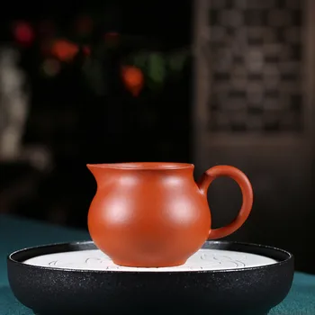 Yixing Klasikinis Raudonos Molio Tikroji Rankų darbo Taurės Cha Hai Teacup Kinų Arbatos rinkinys, Priedai Drinkware Arbatos ceremonija prekių 270ml