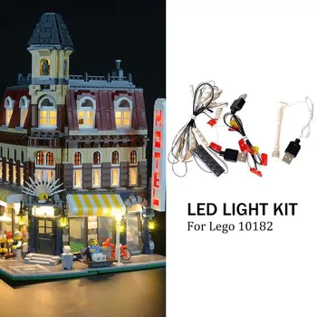 Įsižiebti Rinkinys Lego Sukurti Kavinė Kampas Suderinama Su 10182 Led Šviesos Rinkinys