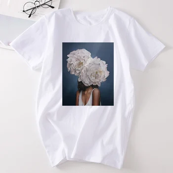 JJ18 Print T Shirt Frauen Sommer T-shirt Kawaii Kurzarm T Viršūnes Weibliche T-shirt Kleidung