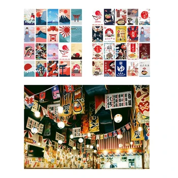 Japonijos Kabo Reklama, Vėliavėlės, Parduotuvė, Parduotuvės, Restoranas Retro Duris Dekoras