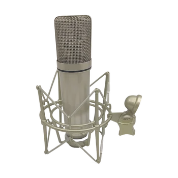 20cm Šviesos Aukso Metalo U87 Kūno Pakeitimo Mikrofonas Shell 
