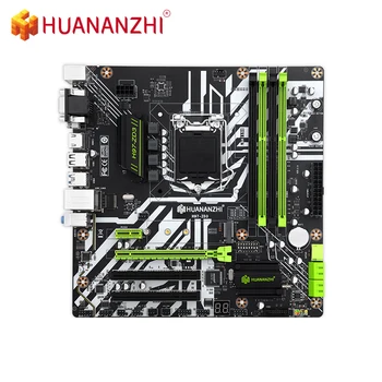HUANANZHI H97-ZD3 Plokštė LGA 1150 SATA3 USB3.0 NVME NGFF M. 2SSD Paramos Non-ecc RAM Core i3 4130 i5 4460 i7 4770 M-ATX Case