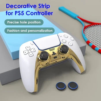 Dekoratyvinės Juostelės PS5 Valdytojas Kreiptuką Rankena PC Apdailos Juostelės P5 Gamepad Controle Dekoratyvinis Korpuso Dangtelį Naujausias