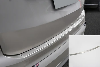 Volvo XC90 2016 2017 2018 2019 Nerūdijančio Plieno Išoriniai Galinio Buferio Guard Plokštė Padengti Apdaila 1pcs Automobilių Optikos Reikmenys