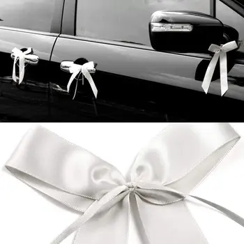 Automobilių apdailos vestuvių peteliškę vestuvių dekoravimas 25 vnt. Balta