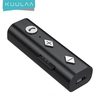 KUULAA Bluetooth 5.0 Imtuvas 3.5 mm AUX Adapteris Ausinės, Garsiakalbis Muzika 