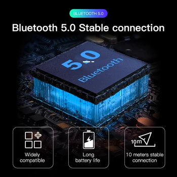 KUULAA Bluetooth 5.0 Imtuvas 3.5 mm AUX Adapteris Ausinės, Garsiakalbis Muzika 