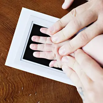 Saugūs, netoksiški, Kūdikių Handprint Pėdsaką Touch Rašalo Pagalvėlę 