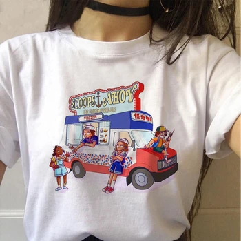 2021 3D Atspausdintas T-shirt Grafikos Moterų Svetimas Dalykų, Vasaros Shortsleeves Drabužių, Negabaritinių Vyrų Marškinėliai Atsitiktinis O-kaklo Viršūnes