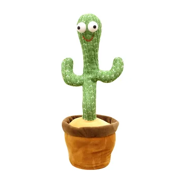 Elektros Pliušiniai Žaislai Gali Dainuoti Ir Šokti Kaktusas Elektros Smėlio Skulptūrų Kaktusas Kūrybiniai Žaislai Gali Išmokti Kalbėti Pliušinis Gimtadienio Dovana
