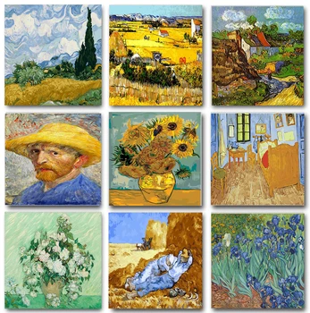 Van Gogho Tapybai Skaičius Aliejus, Nuotrauką, Ant Drobės 