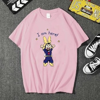 2021 anime Mano Herojus akademinės bendruomenės Grafinis Tees Vyrų Kawaii Viršūnės T-shirt Anime Marškinėliai Harajuku Unisex Marškinėlius Vyrų 90s