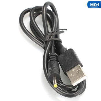 DC Maitinimo Adapterį Prijunkite USB Konvertuoti Į 2.5*0.7/3.5*1.35/4.0*1.7/5.5*2.1 mm, Juoda Formą stačiu Kampu Lizdas Su Laido Jungties Kabelis